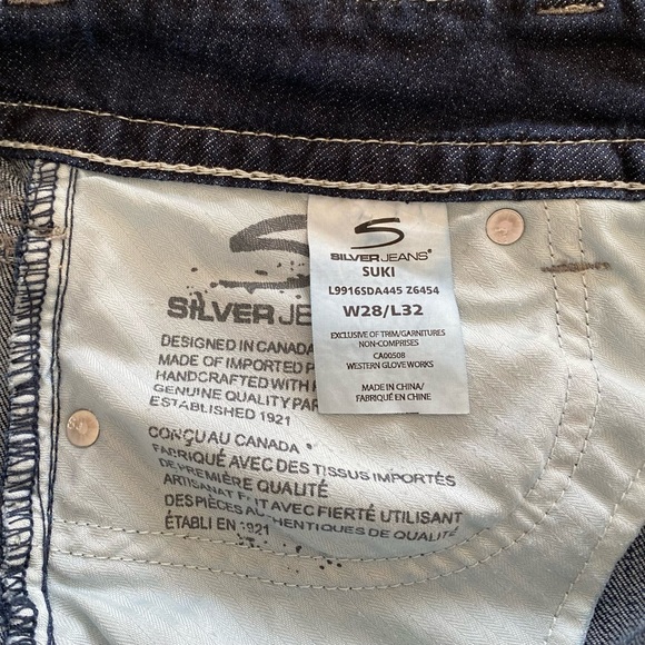 SILVER Jeans - Suki Bootcut- Ladies size 28 - Picture 9 of 10